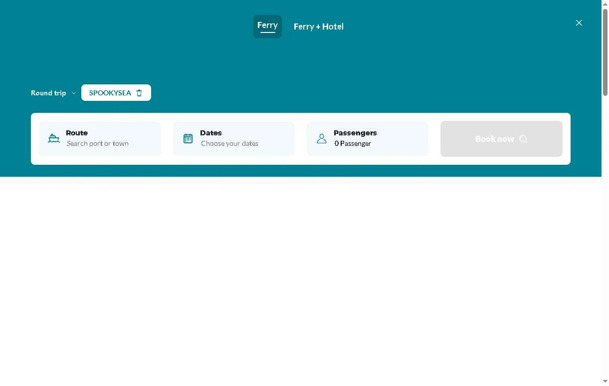Balearia Caribbean checkout page showing Balearia Caribbean promo code box | Screenshot taken by SimplyCodes community member on Jan 24, 2026