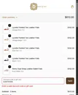 EASTER26 coupon verification screenshot