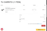 WELCOME10 coupon verification screenshot