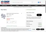 Baltimore Ravens coupon verification screenshot