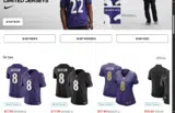 Baltimore Ravens coupon verification screenshot
