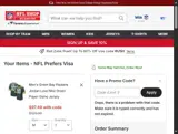 Baltimore Ravens coupon verification screenshot