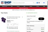 Baltimore Ravens coupon verification screenshot
