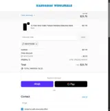 Bandanas Wholesale coupon verification screenshot