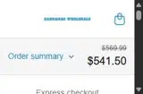 Bandanas Wholesale coupon verification screenshot