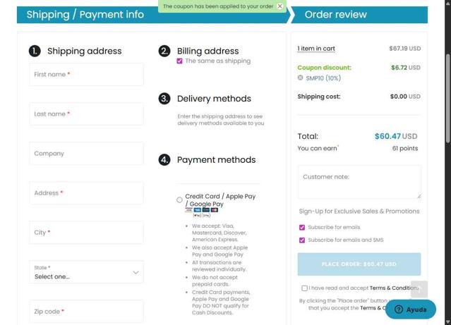 Banknote World checkout page showing Banknote World discount code box | Screenshot taken by SimplyCodes community member on Aug 16, 2025