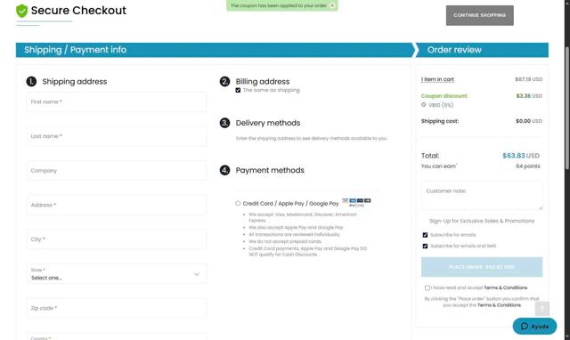 Banknote World checkout page showing Banknote World discount code box | Screenshot taken by SimplyCodes community member on Sep 8, 2025