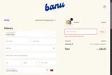 banu skin coupon verification screenshot