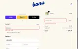 banu skin coupon verification screenshot