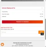 BOOKLOVERSDAY coupon verification screenshot
