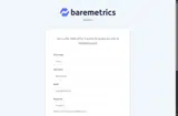 Baremetrics coupon verification screenshot
