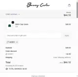 ADBE1 coupon verification screenshot