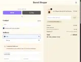 Barrel Shoppe coupon verification screenshot
