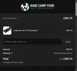 CADACPIZZASTONE coupon verification screenshot