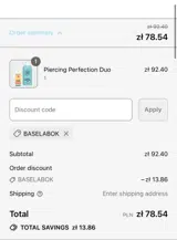 ZHANDRIK coupon verification screenshot