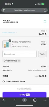 XOXOXO coupon verification screenshot