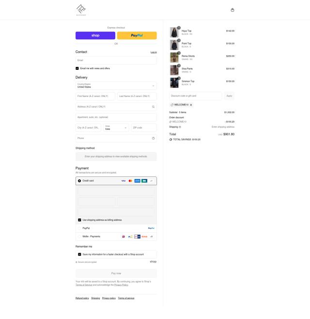 Baserange checkout page showing Baserange discount code box | Screenshot taken by SimplyCodes community member on Sep 8, 2025