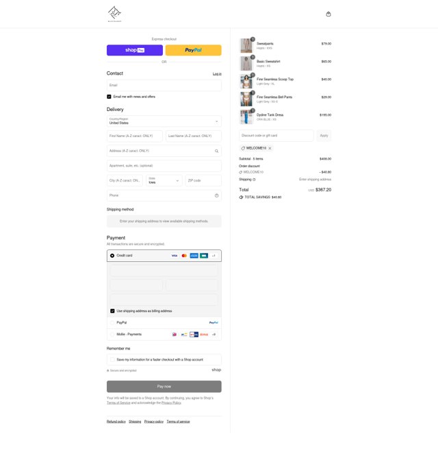 Baserange checkout page showing Baserange discount code box | Screenshot taken by SimplyCodes community member on Aug 26, 2025