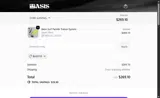 Basis Surf coupon verification screenshot