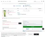 Bath & Body Works coupon verification screenshot