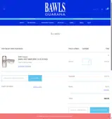 BAWLS Guarana coupon verification screenshot