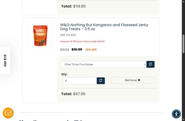BaxterBoo checkout page showing BaxterBoo promo code box | Screenshot taken by SimplyCodes community member on Jul 25, 2025