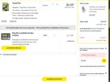 50ANS coupon verification screenshot