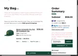 Baylor Bears Athletics Shop coupon verification screenshot