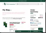 Baylor Bears Athletics Shop coupon verification screenshot