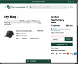 Baylor Bears Athletics Shop coupon verification screenshot