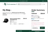 Baylor Bears Athletics Shop coupon verification screenshot