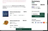Baylor Bears Athletics Shop coupon verification screenshot