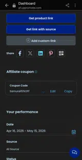 BBiMP coupon verification screenshot
