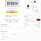 BBQ Authority coupon verification screenshot