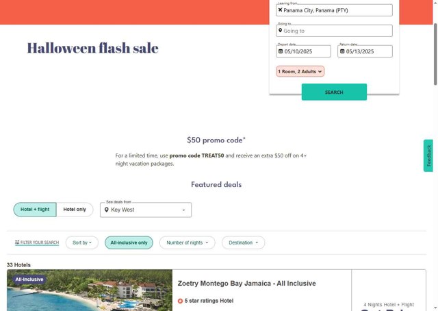 BeachBound checkout page showing BeachBound promo code box | Screenshot taken by SimplyCodes community member on Apr 26, 2025