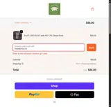 THANKYOU10 coupon verification screenshot