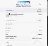Bear Balanced coupon verification screenshot