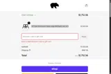 Bear Hollow Supply coupon verification screenshot