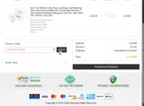 CHRIS15 coupon verification screenshot