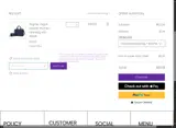 WELCOME1 coupon verification screenshot