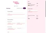 Beauty Depot Online coupon verification screenshot