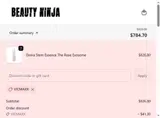 VICMAXX coupon verification screenshot