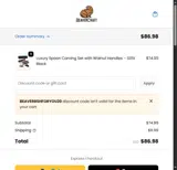 BEAVERBSHFORYOU20 coupon verification screenshot