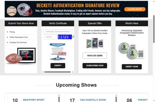 Beckett checkout page showing Beckett promo code box | Screenshot taken by SimplyCodes community member on Sep 1, 2025