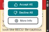 BECU2025 coupon verification screenshot