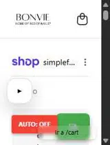 BON15REBECCA coupon verification screenshot