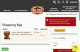 Beef Jerky coupon verification screenshot