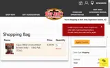 Beef Jerky coupon verification screenshot