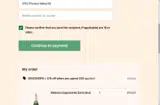 DISCOVER15 coupon verification screenshot