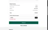Be Lenka coupon verification screenshot